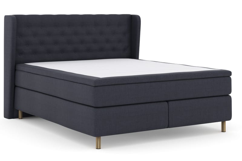 Komplett Sängpaket Choice No 5 180x200 Fast/Medium Latex - Blå|Koppar - Möbler - Säng - Kontinentalsäng