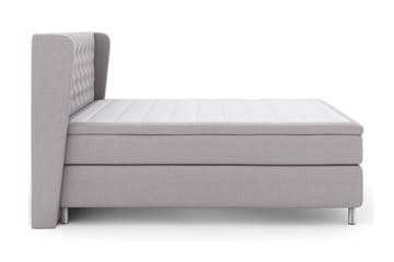 Komplett Sängpaket Choice No 5 180x200 Fast/Medium Watergel - Ljusgrå|Silver - Möbler - Säng - Kontinentalsäng