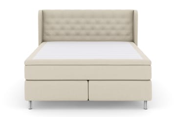 Komplett Sängpaket Choice No 5 210x210 Fast/Medium Watergel - Beige|Metall - Möbler - Säng - Kontinentalsäng