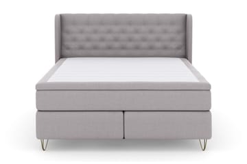 Select Sänggavel med Sidor 210 cm - Ljusgrå