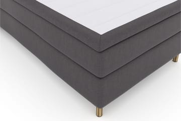 Komplett Sängpaket Choice No 6 120x200 Fast Latex/Memory - Mörkgrå|Koppar - Möbler - Säng - Enkelsäng