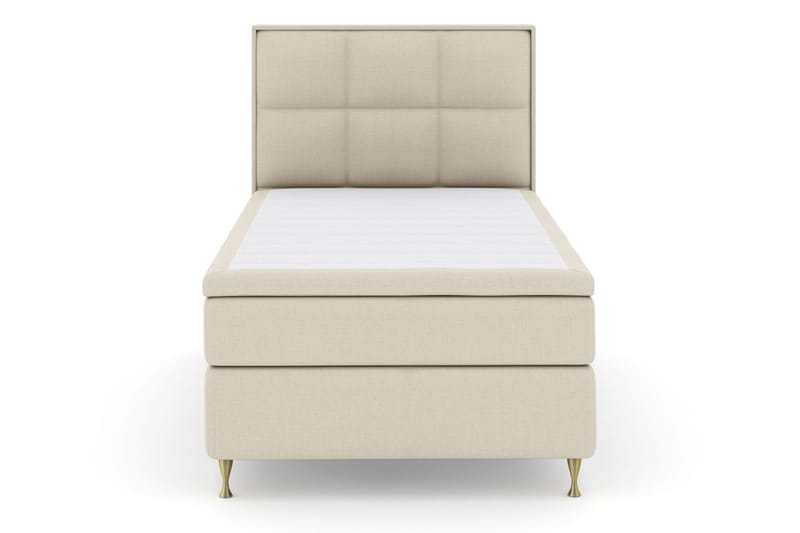 Komplett Sängpaket Choice No 6 120x200 Fast Memory/Pocket - Beige|Guld - Möbler - Säng - Kontinentalsäng