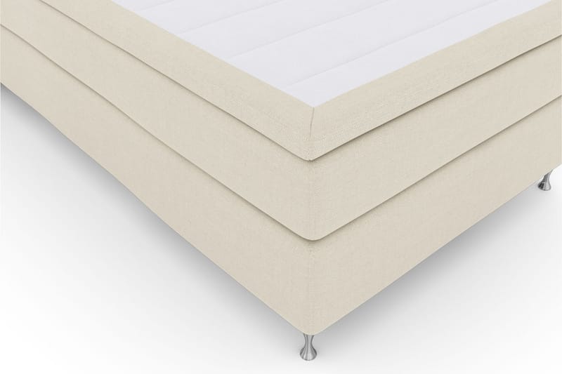 Komplett Sängpaket Choice No 6 120x200 Fast Watergel - Beige|Silver - Kontinentalsäng - Komplett sängpaket