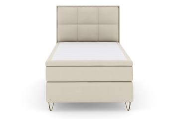 Komplett Sängpaket Choice No 6 120x200 Medium Latex/Memory - Beige|Metall V-form - Möbler - Säng - Kontinentalsäng