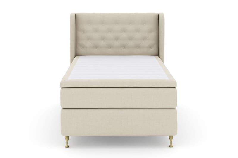 Komplett Sängpaket Choice No 6 120x200 Medium Memory/Pocket - Beige|Guld - Möbler - Säng - Kontinentalsäng