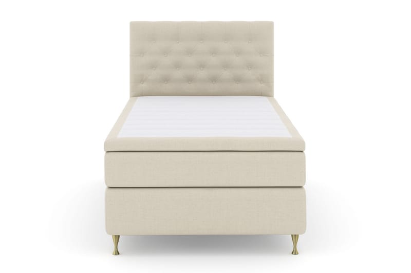 Komplett Sängpaket Choice No 6 120x200 Medium Memory/Pocket - Beige|Guld - Möbler - Säng - Enkelsäng