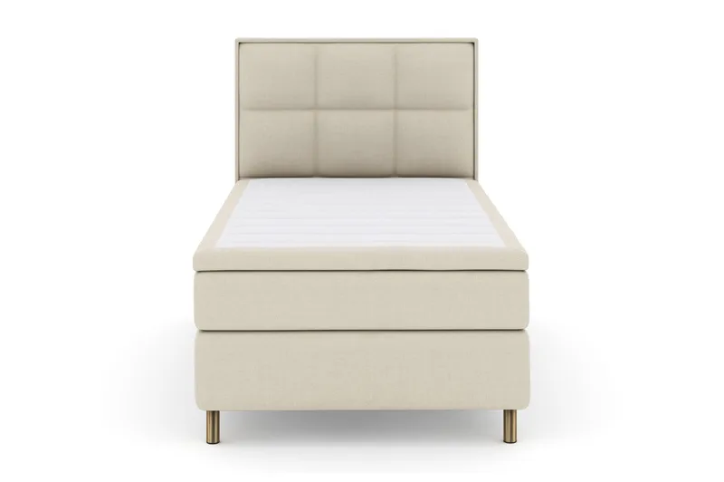 Komplett Sängpaket Choice No 6 120x200 Medium Memory/Pocket, Beige|Koppar