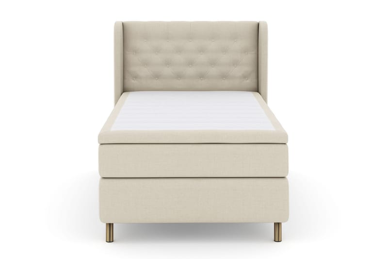 Komplett Sängpaket Choice No 6 120x200 Medium Memory/Pocket - Beige|Koppar - Möbler - Säng - Kontinentalsäng
