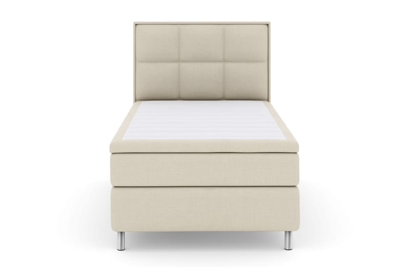 Komplett Sängpaket Choice No 6 120x200 Medium Memory/Pocket - Beige|Metall - Möbler - Säng - Enkelsäng