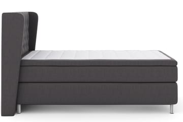 Komplett Sängpaket Choice No 6 120x200 Medium Watergel - Mörkgrå|Metall - Möbler - Säng - Enkelsäng