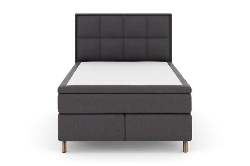 Komplett Sängpaket Choice No 6 140x200 Medium Memory/Pocket - Mörkgrå|Koppar - Möbler - Säng - Kontinentalsäng