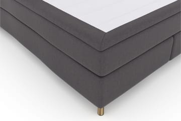 Komplett Sängpaket Choice No 6 160x200 Fast Latex/Memory - Mörkgrå|Koppar - Möbler - Säng - Kontinentalsäng