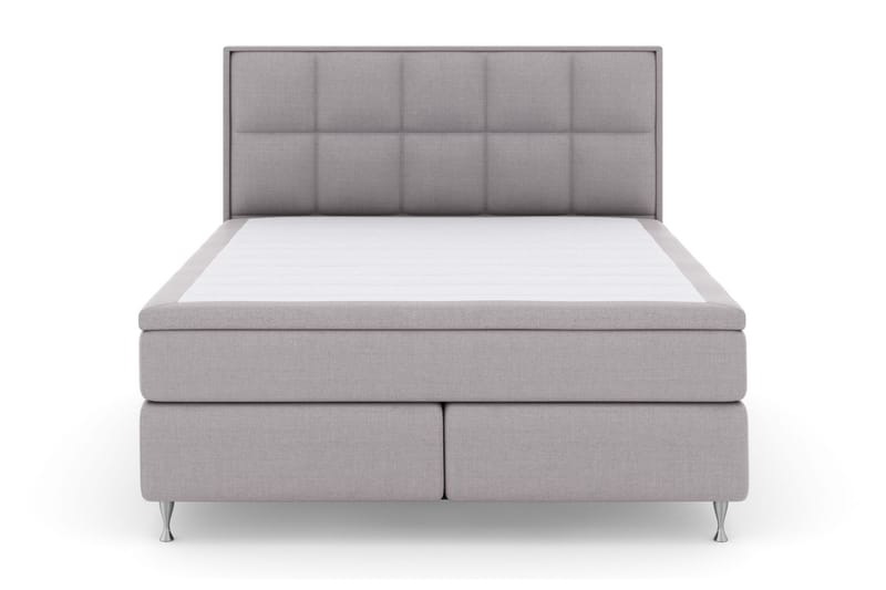 Komplett Sängpaket Choice No 6 160x200 Fast Watergel - Ljusgrå|Silver - Möbler - Säng - Kontinentalsäng