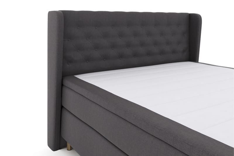 Komplett Sängpaket Choice No 6 160x200 F/M Memory/Pocket - Mörkgrå|Koppar - Möbler - Säng - Kontinentalsäng