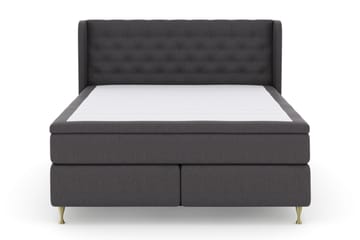 Select Sänggavel med Sidor 180 cm - Mörkgrå