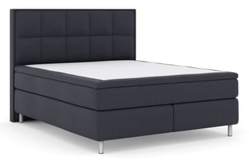 Komplett Sängpaket Choice No 6 180x200 Fast Watergel - Blå|Metall - Möbler - Säng - Kontinentalsäng