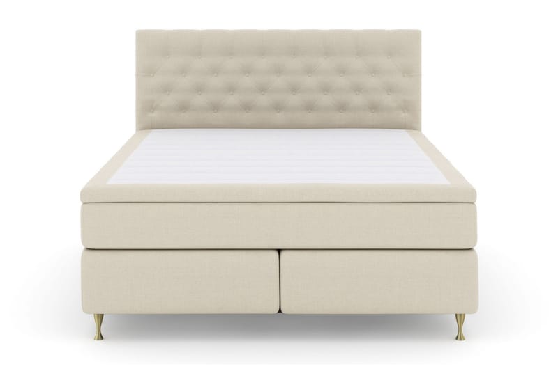 Komplett Sängpaket Choice No 6 180x200 F/M Latex/Memory - Beige|Guld - Möbler - Säng - Kontinentalsäng