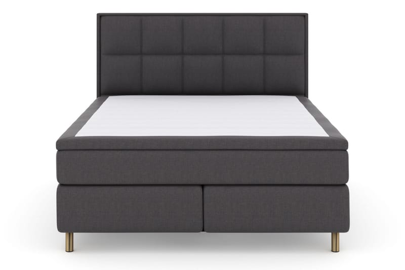 Komplett Sängpaket Choice No 6 180x200 F/M Latex/Memory - Mörkgrå|Koppar - Möbler - Säng - Kontinentalsäng
