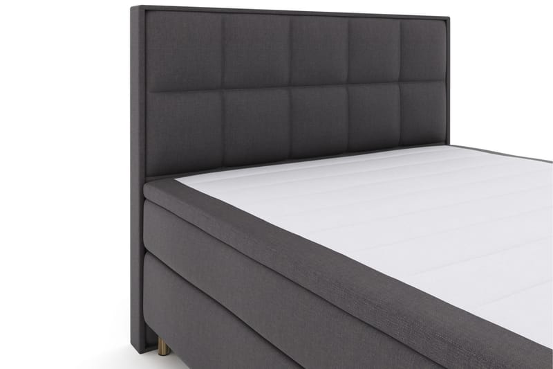 Komplett Sängpaket Choice No 6 180x200 F/M Latex/Memory - Mörkgrå|Koppar - Möbler - Säng - Kontinentalsäng
