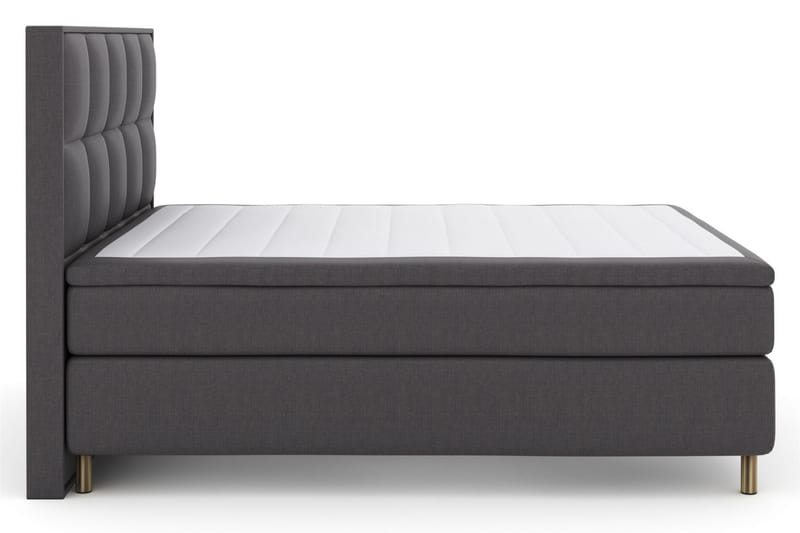 Komplett Sängpaket Choice No 6 180x200 F/M Memory/Pocket - Mörkgrå|Koppar - Möbler - Säng - Kontinentalsäng