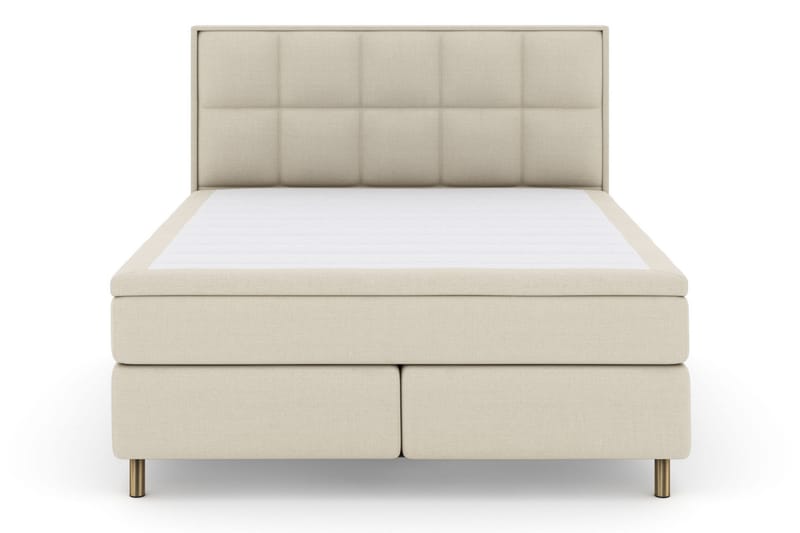 Komplett Sängpaket Choice No 6 180x200 Medium Memory/Pocket - Beige|Koppar - Möbler - Säng - Kontinentalsäng