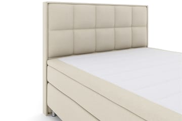 Komplett Sängpaket Choice No 6 210x210 Fast Latex/Memory - Beige|Metall - Möbler - Säng - Kontinentalsäng