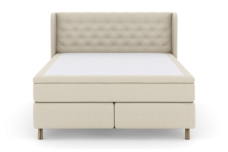 Komplett Sängpaket Choice No 6 210x210 Fast Memory/Pocket - Beige|Koppar - Möbler - Säng - Kontinentalsäng