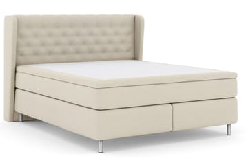 Komplett Sängpaket Choice No 6 210x210 Fast/Medium Watergel - Beige|Metall - Möbler - Säng - Kontinentalsäng