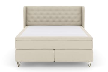 V-formade Metallben - Beige