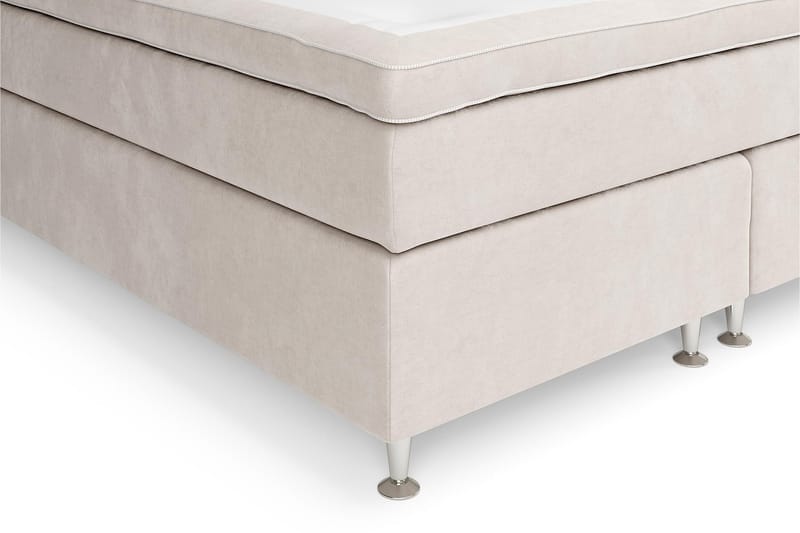 Komplett Sängpaket Estelle 210x210 cm - Beige - Möbler - Säng - Kontinentalsäng