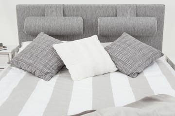 Komplett Sängpaket Grand 160x200 Ljusgrå - Fast Latex - Möbler - Säng - Kontinentalsäng