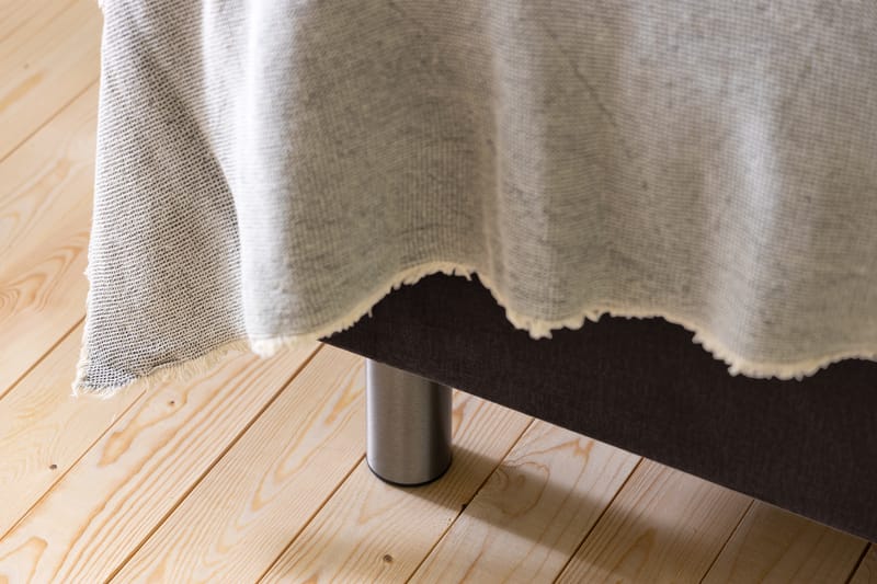 Komplett Sängpaket Rebeca 160x200 cm Djuphäftad Gavel - Brun|Sammet - Möbler - Säng - Kontinentalsäng