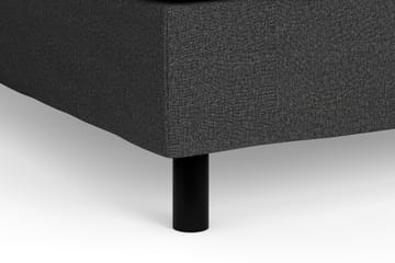 Komplett Sängpaket Rocky 140x200 - Mörkgrå - Möbler - Säng - Kontinentalsäng