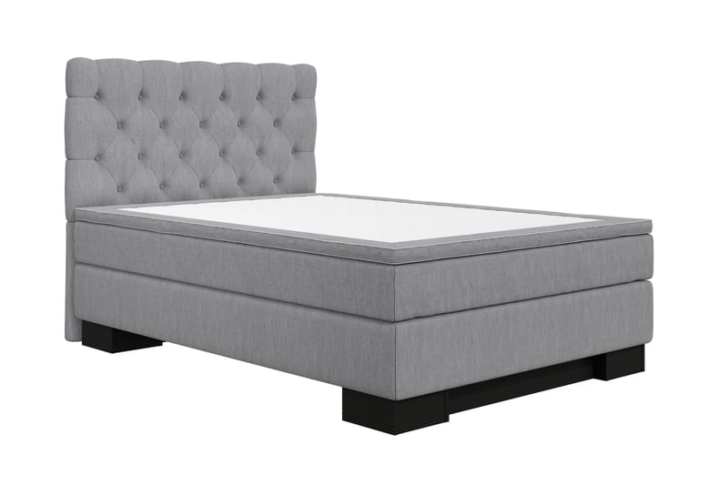 Komplett Sängpaket Romance Lyx 120x200 - Ljusgrå - Möbler - Säng - Kontinentalsäng