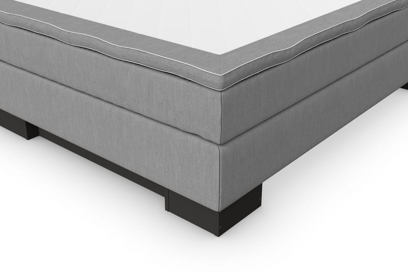 Komplett Sängpaket Romance Lyx 120x210 - Ljusgrå - Möbler - Säng - Kontinentalsäng