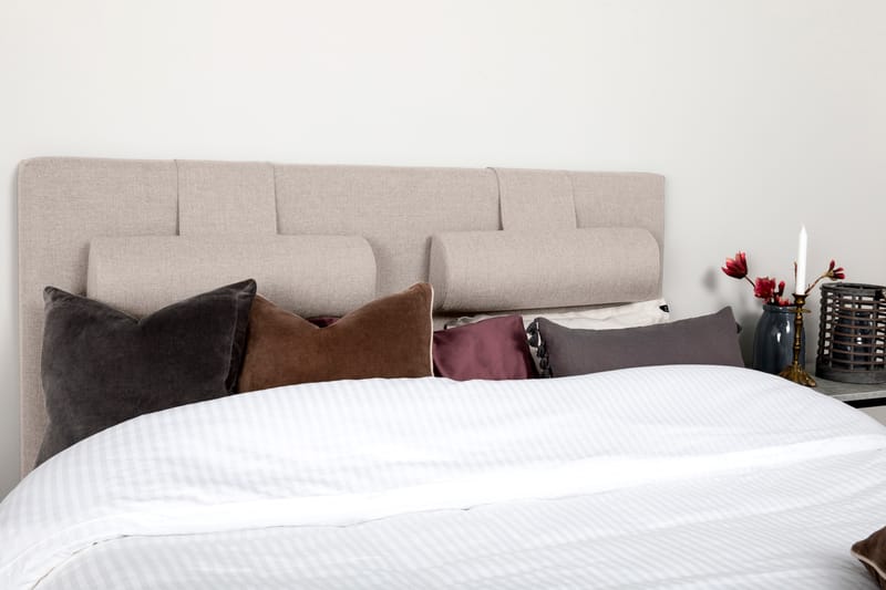 Komplett Sängpaket Romance Lyx 160 Beige - Beige - Möbler - Säng - Kontinentalsäng