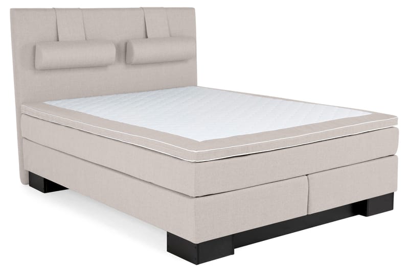 Komplett Sängpaket Romance Lyx 160 Beige - Beige - Möbler - Säng - Kontinentalsäng