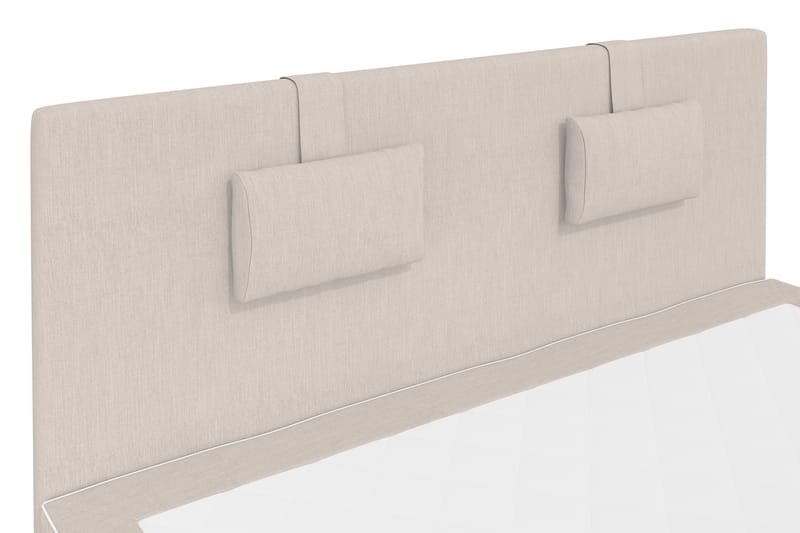 Komplett Sängpaket Romance Lyx 160 Beige - Beige - Kontinentalsäng - Dubbelsäng - Komplett sängpaket