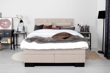 Komplett Sängpaket Romance Lyx 160 Beige - Beige - Möbler - Säng - Kontinentalsäng