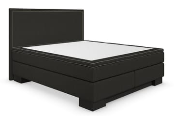 Komplett Sängpaket Romance Lyx 160x200 Cesaro Sänggavel Rak - Svart - Möbler - Säng - Kontinentalsäng