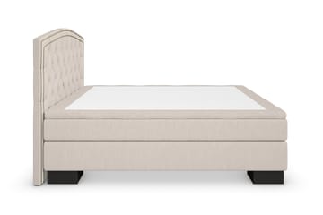 Komplett Sängpaket Romance Lyx 160x200 Cesaro Sänggavel Sv - Beige - Möbler - Säng - Kontinentalsäng