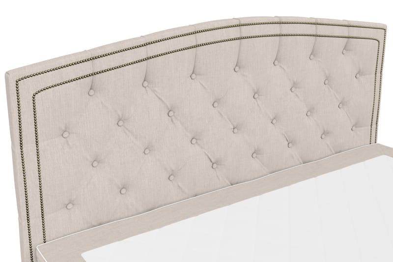 Komplett Sängpaket Romance Lyx 160x200 Cesaro Sänggavel Sv - Beige - Möbler - Säng - Kontinentalsäng
