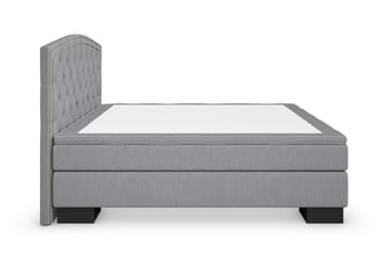 Komplett Sängpaket Romance Lyx 160x200 Cesaro Sänggavel Sv - Grå - Möbler - Säng - Kontinentalsäng