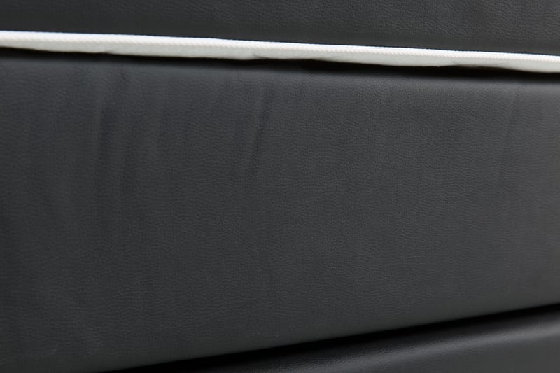 Komplett Sängpaket Romance Lyx 160x200 Konstläder - Svart - Möbler - Säng - Kontinentalsäng