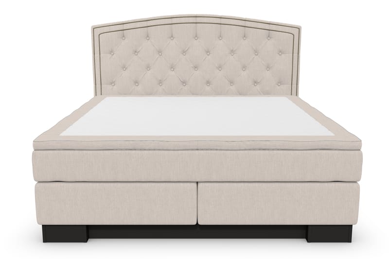 Komplett Sängpaket Romance Lyx 160x210 Cesaro Gavel Svängd - Beige - Möbler - Säng - Kontinentalsäng