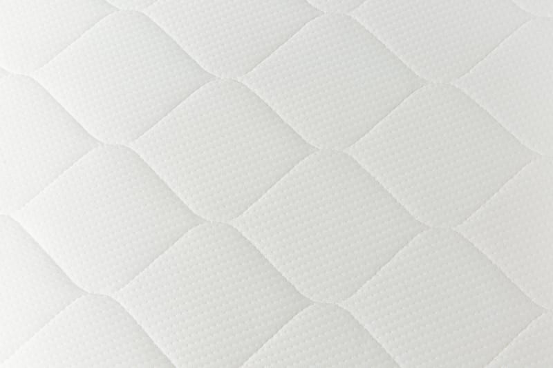Komplett Sängpaket Romance Lyx 180x200 Konstläder/Tyg Sockel - Svart|Ljusgrå - Kontinentalsäng - Dubbelsäng - Komplett sängpaket