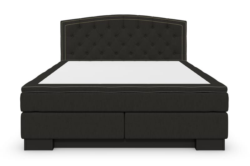 Komplett Sängpaket Romance Lyx 180x210 Cesaro Gavel Svängd - Svart - Möbler - Säng - Kontinentalsäng