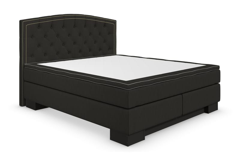Komplett Sängpaket Romance Lyx 180x210 Cesaro Gavel Svängd - Svart - Möbler - Säng - Kontinentalsäng