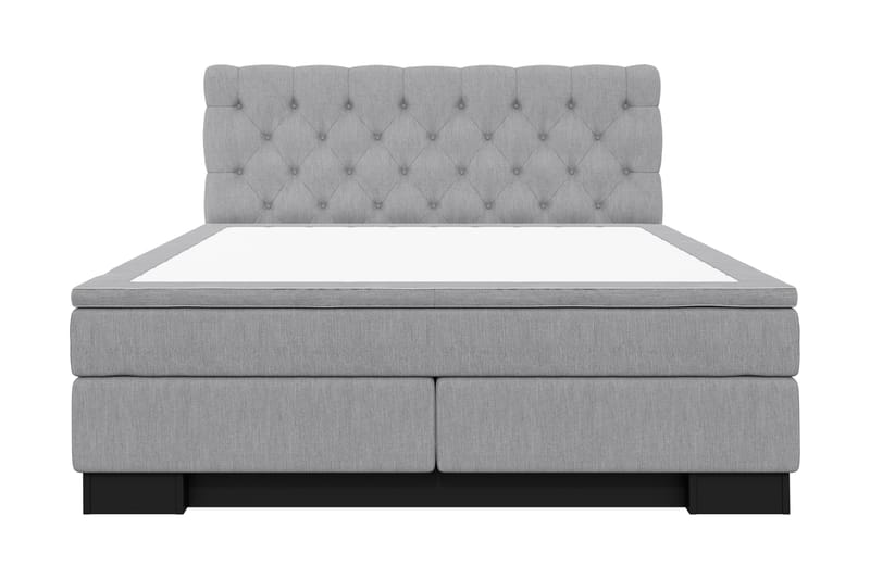Komplett Sängpaket Romance Lyx 210x210 - Ljusgrå - Möbler - Säng - Kontinentalsäng