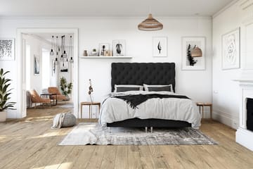 Kontinentalsäng Boxford 140x200 - Svart (+Fler val) - Möbler - Säng - Kontinentalsäng